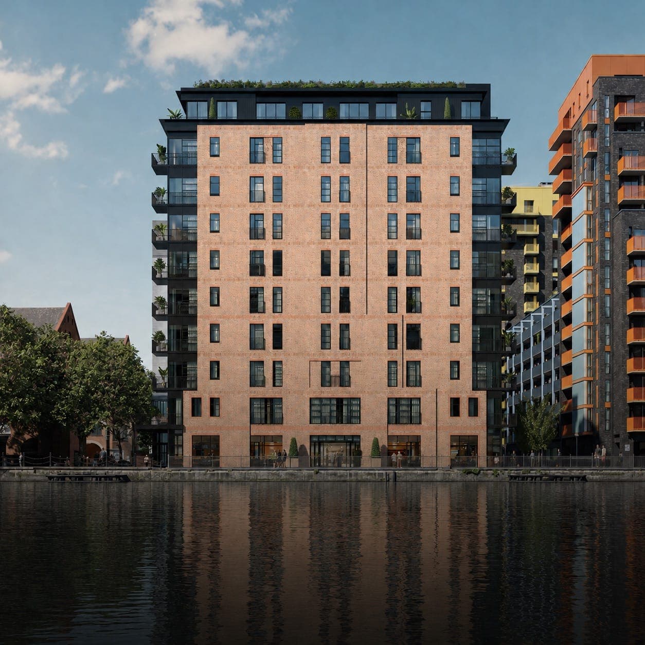 Bellerive House — Canary Wharf waterfront