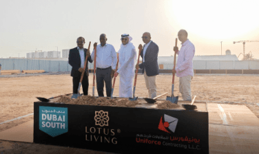 Lotus Living — Dubai South ground-breaking